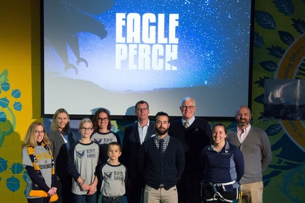 Shark Tank: eagle perch contestants and judges