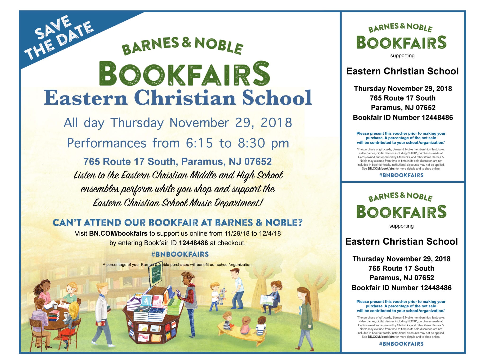 Ec To Perform At Barnes Noble Eastern Christian School