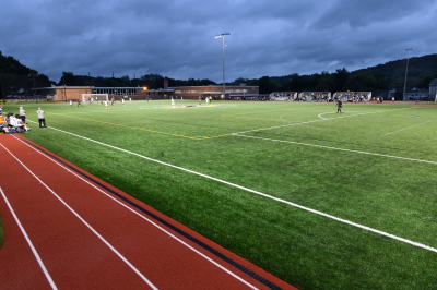 Night game on our turf field